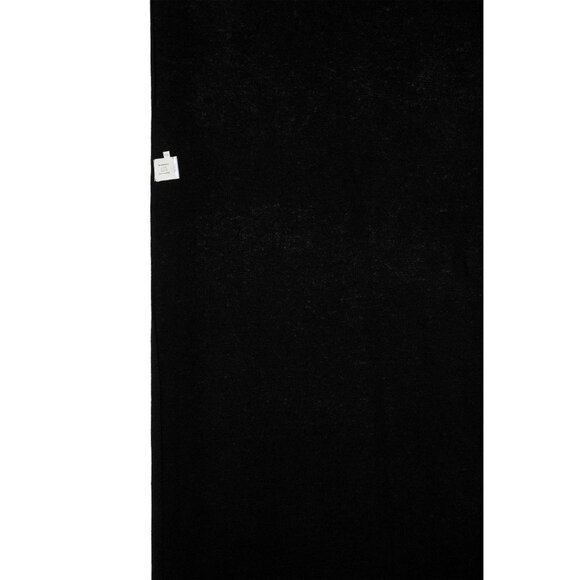 Helsa Briella Cashmere Knit Scarf in Black One Size New Womens Shawl Wrap - Picture 4 of 6